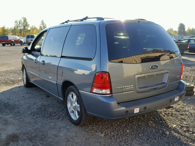 2FMZA52265BA69728 - 2005 FORD FREESTAR S BLUE photo 3