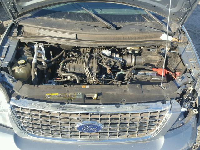 2FMZA52265BA69728 - 2005 FORD FREESTAR S BLUE photo 7