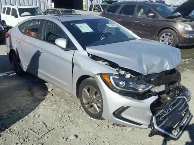 5NPD84LF0JH236881 - 2018 HYUNDAI ELANTRA SE SILVER photo 1