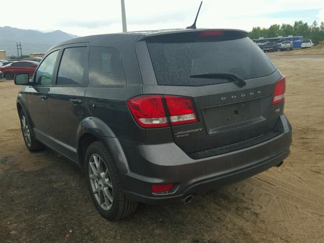 3C4PDDEG3GT109565 - 2016 DODGE JOURNEY R/ GRAY photo 3