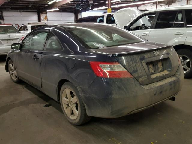 2HGFG12877H572169 - 2007 HONDA CIVIC EX ლურჯი ფოტო 3