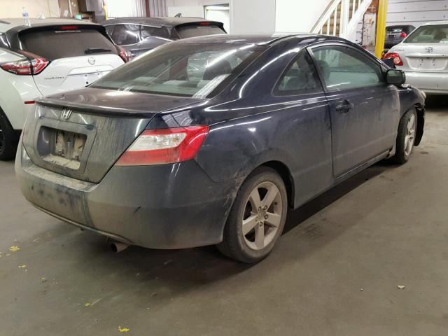 2HGFG12877H572169 - 2007 HONDA CIVIC EX BLUE photo 4