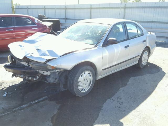 4A3AA36G93E133903 - 2003 MITSUBISHI GALANT DE SILVER photo 2