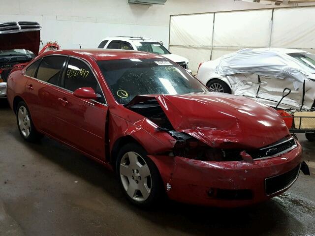 2G1WD58C989138740 - 2008 CHEVROLET IMPALA SUP RED photo 1