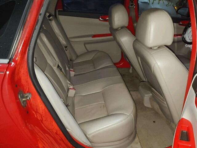 2G1WD58C989138740 - 2008 CHEVROLET IMPALA SUP RED photo 6