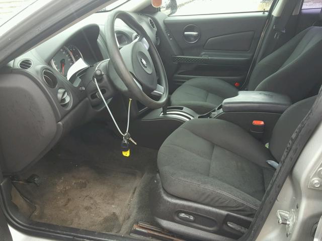 2G2WP552081120107 - 2008 PONTIAC GRAND PRIX SILVER photo 5
