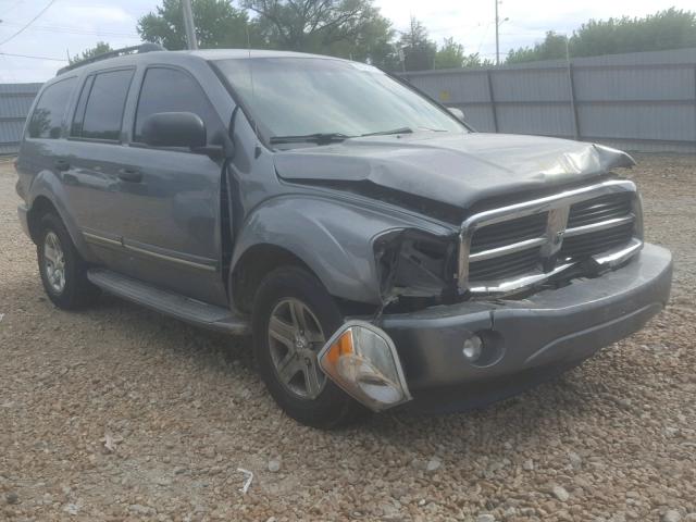 1D8HB58D45F625105 - 2005 DODGE DURANGO LI GRAY photo 1