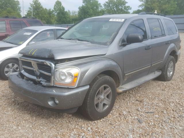 1D8HB58D45F625105 - 2005 DODGE DURANGO LI GRAY photo 2