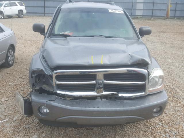 1D8HB58D45F625105 - 2005 DODGE DURANGO LI GRAY photo 7