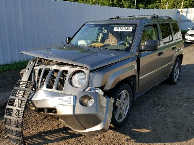 1J8FF48W77D279306 - 2007 JEEP PATRIOT LI BROWN photo 2