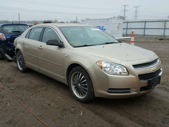 1G1ZG57B18F172451 - 2008 CHEVROLET MALIBU LS TAN photo 1