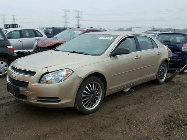 1G1ZG57B18F172451 - 2008 CHEVROLET MALIBU LS 棕色 照片 2