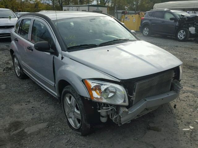 1B3HB48BX7D214153 - 2007 DODGE CALIBER SX SILVER photo 1