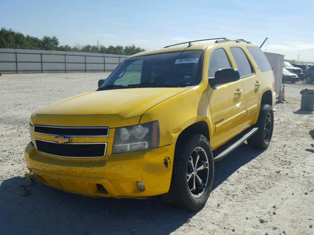 1GNFK13037J358226 - 2007 CHEVROLET TAHOE K150 YELLOW photo 2