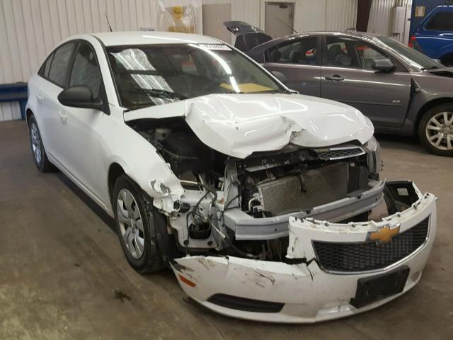 1G1PA5SH8E7475270 - 2014 CHEVROLET CRUZE LS WHITE photo 1