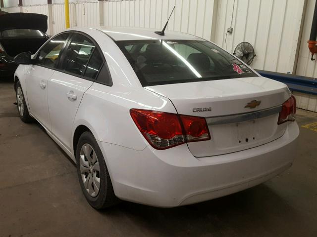 1G1PA5SH8E7475270 - 2014 CHEVROLET CRUZE LS WHITE photo 3