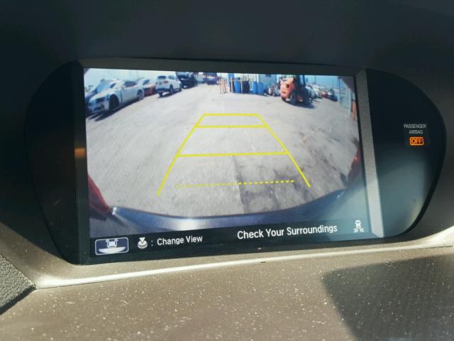 19UUB3F54FA005870 - 2015 ACURA TLX TECH BROWN photo 9