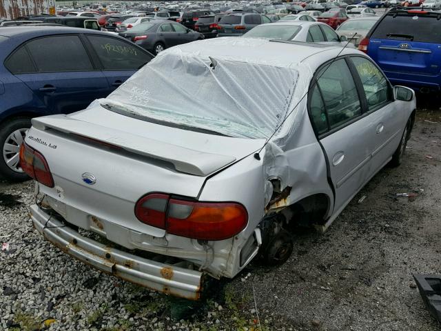 1G1NE52J53M527161 - 2003 CHEVROLET MALIBU LS Gümüş foto 4