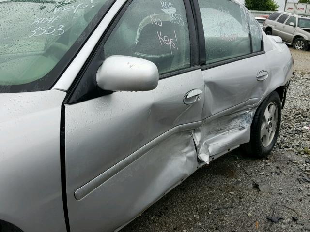 1G1NE52J53M527161 - 2003 CHEVROLET MALIBU LS Gümüş foto 9