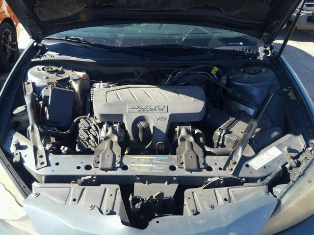 2G2WP552961105103 - 2006 PONTIAC GRAND PRIX Сірий фото 7