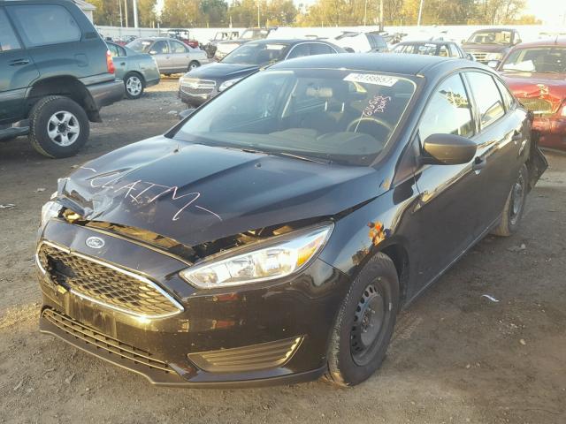 1FADP3E25GL378175 - 2016 FORD FOCUS S BLACK photo 2