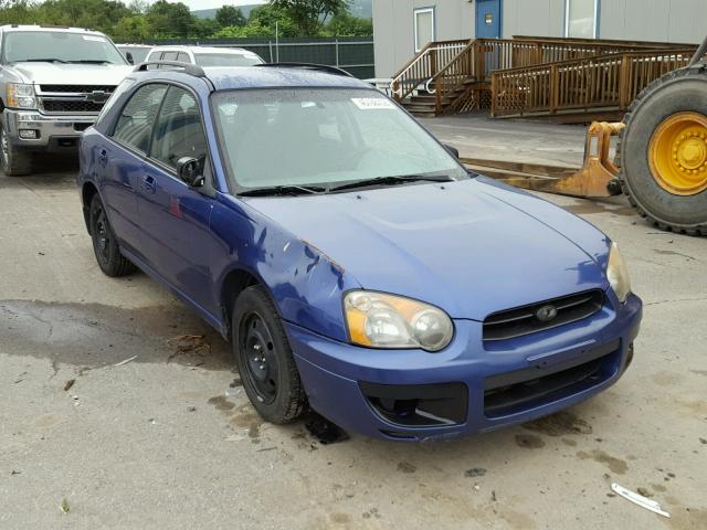 JF1GG65594H819152 - 2004 SUBARU IMPREZA TS BLUE photo 1