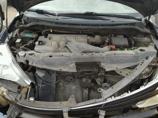 3N1BC13E67L351749 - 2007 NISSAN VERSA S BLUE photo 7