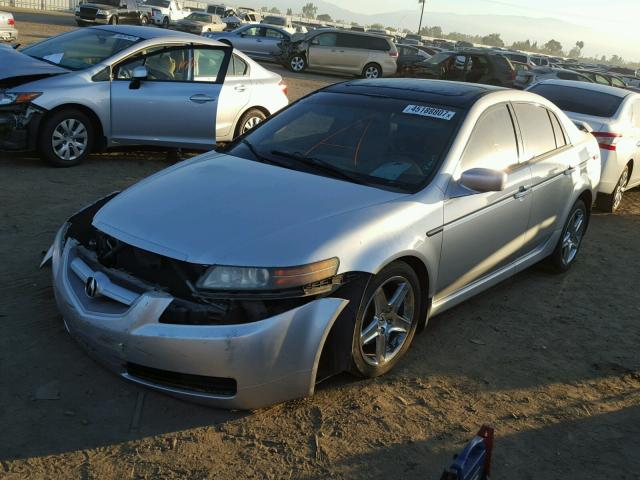 19UUA66236A041687 - 2006 ACURA 3.2TL SILVER photo 2