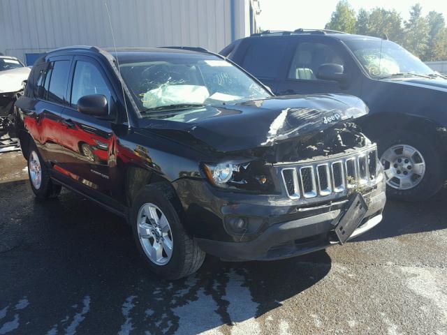 1C4NJCBA1FD249757 - 2015 JEEP COMPASS SP BLACK photo 1