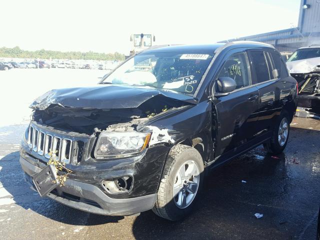 1C4NJCBA1FD249757 - 2015 JEEP COMPASS SP BLACK photo 2