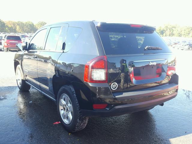 1C4NJCBA1FD249757 - 2015 JEEP COMPASS SP BLACK photo 3