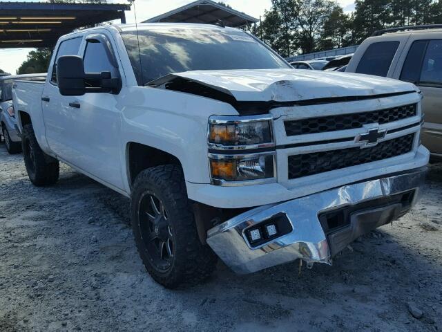 3GCUKREC3EG472649 - 2014 CHEVROLET SILVERADO WHITE photo 1