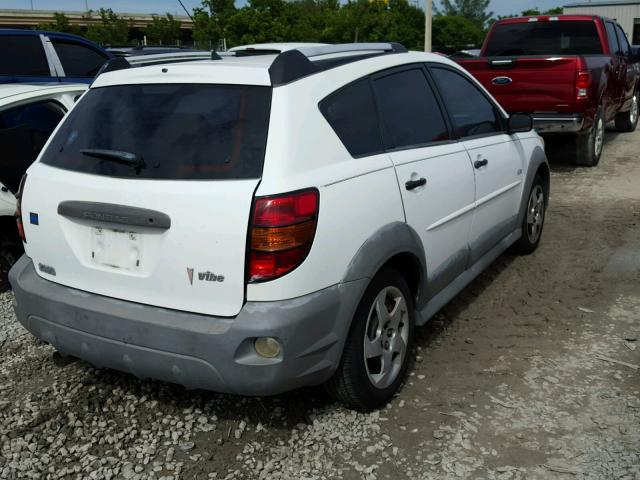 5Y2SL658X6Z421651 - 2006 PONTIAC VIBE WHITE photo 4