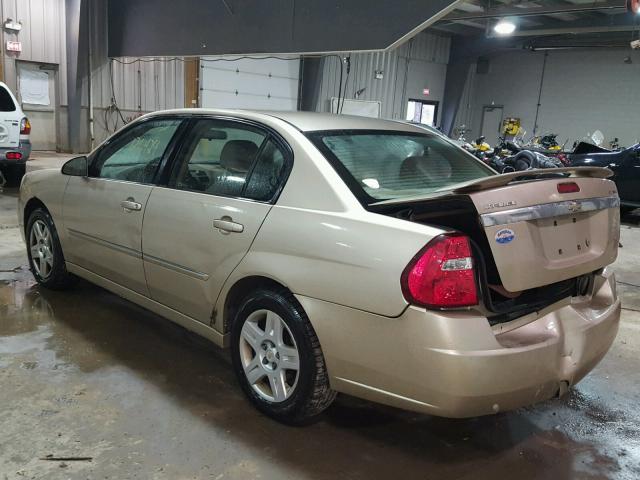 1G1ZT51886F162974 - 2006 CHEVROLET MALIBU GOLD photo 3