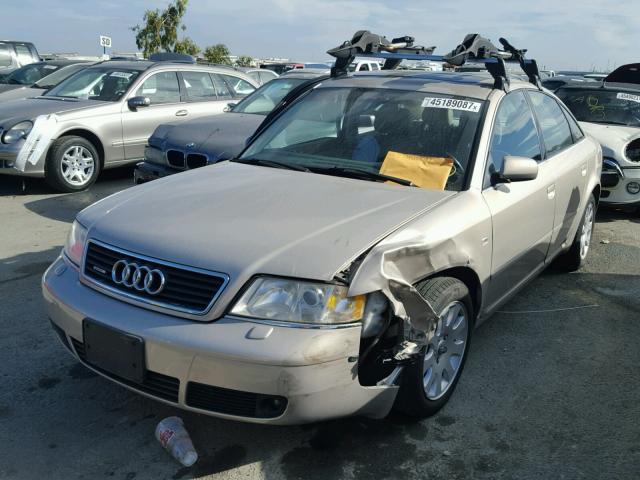 WAUBA24B3XN125632 - 1999 AUDI A6 2.8 QUA BEIGE photo 2