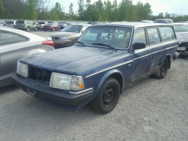 YV1AX885XK1831950 - 1989 VOLVO 245 DL BLUE photo 2