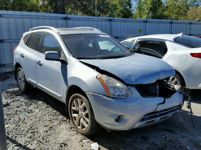 JN8AS5MT4BW172455 - 2011 NISSAN ROGUE S SILVER photo 1