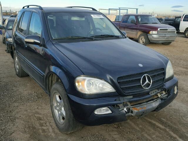 4JGAB57E43A451438 - 2003 MERCEDES-BENZ ML BLUE photo 1