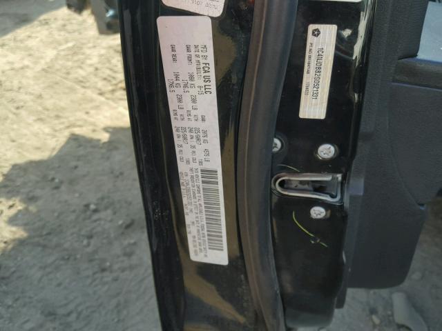 1C4NJDBB2GD521331 - 2016 JEEP COMPASS SP შავი ფოტო 10