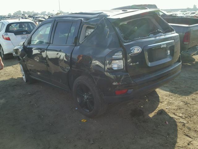 1C4NJDBB2GD521331 - 2016 JEEP COMPASS SP შავი ფოტო 3