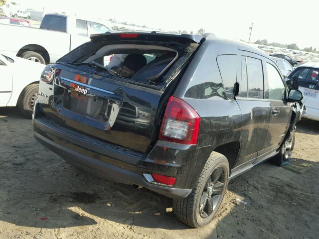1C4NJDBB2GD521331 - 2016 JEEP COMPASS SP შავი ფოტო 4
