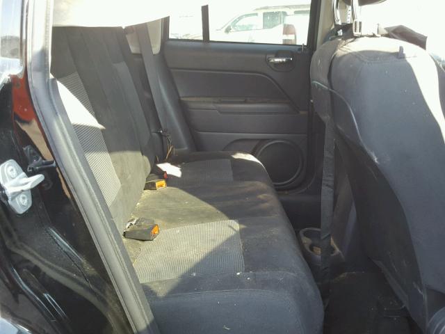 1C4NJDBB2GD521331 - 2016 JEEP COMPASS SP შავი ფოტო 6