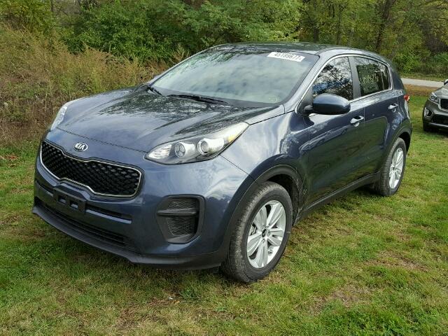 KNDPM3AC3H7272123 - 2017 KIA SPORTAGE BLUE photo 2