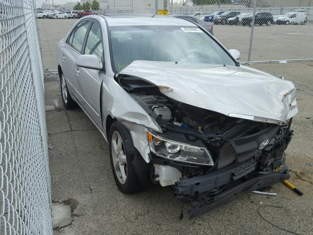 5NPEU46F86H018447 - 2006 HYUNDAI SONATA GLS SILVER photo 1