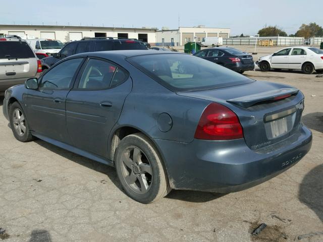 2G2WP552961270360 - 2006 PONTIAC GRAND PRIX TEAL photo 3