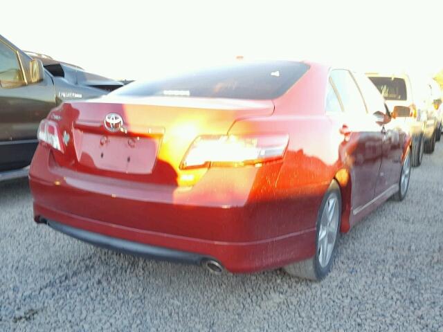 4T1BF3EKXBU679740 - 2011 TOYOTA CAMRY RED photo 4