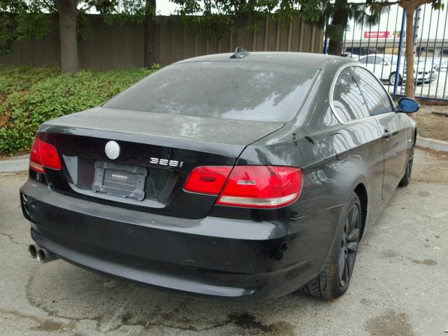 WBAWV135X7P117625 - 2007 BMW 328 I SULE BLACK photo 4
