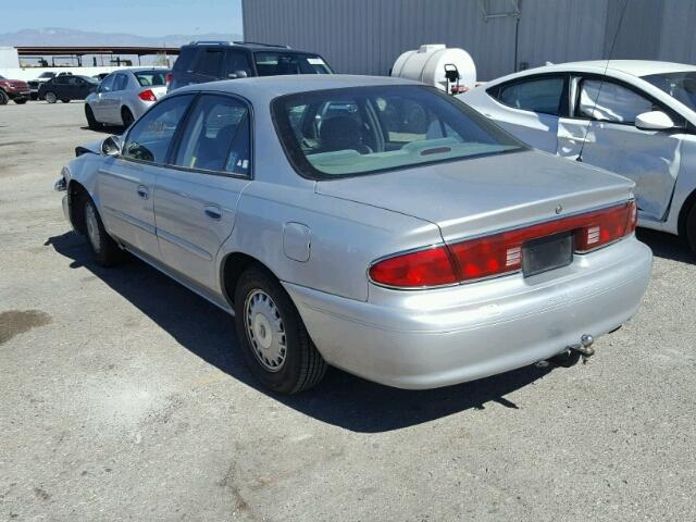 2G4WS52J841237350 - 2004 BUICK CENTURY CU SILVER photo 3