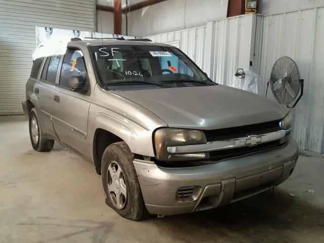 1GNDS13SX22257194 - 2002 CHEVROLET TRAILBLAZE SILVER photo 1