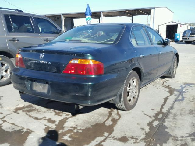 19UUA5662YA053989 - 2000 ACURA 3.2TL GREEN photo 4